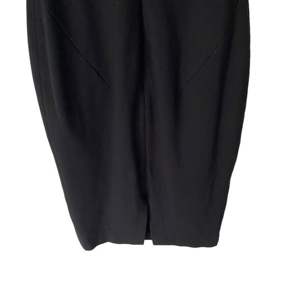 Babaton Rusian Black Off Shoulder Black Bodycon Dress size 6 - Picture 8 of 10